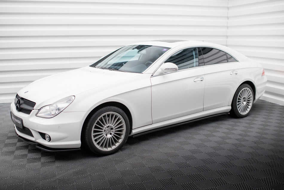 Side Skirts Diffusers  suitable for Mercedes CLS C219 55AMG