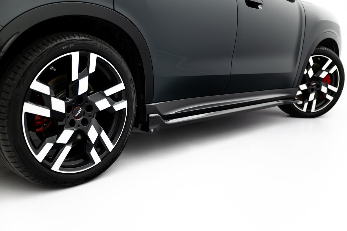 Side Skirts Diffusers suitable for Mini Countryman JCW U25