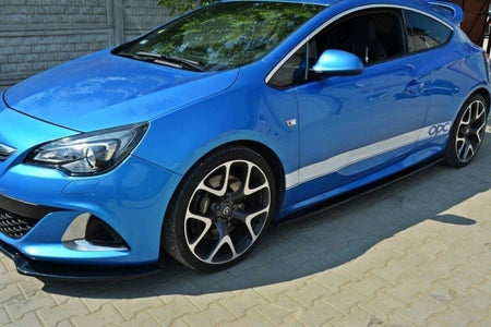 Side Skirts Diffusers suitable for Opel Astra OPC / VXR J