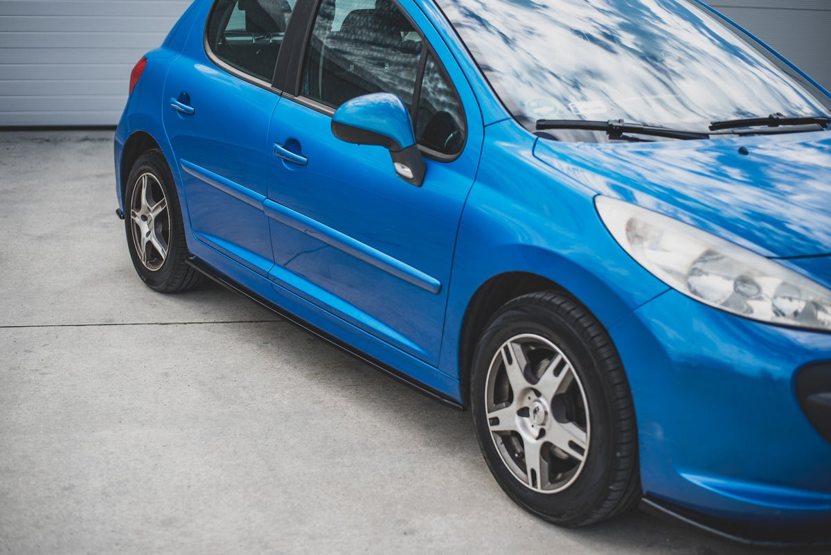Side Skirts Diffusers suitable for Peugeot 207 Sport