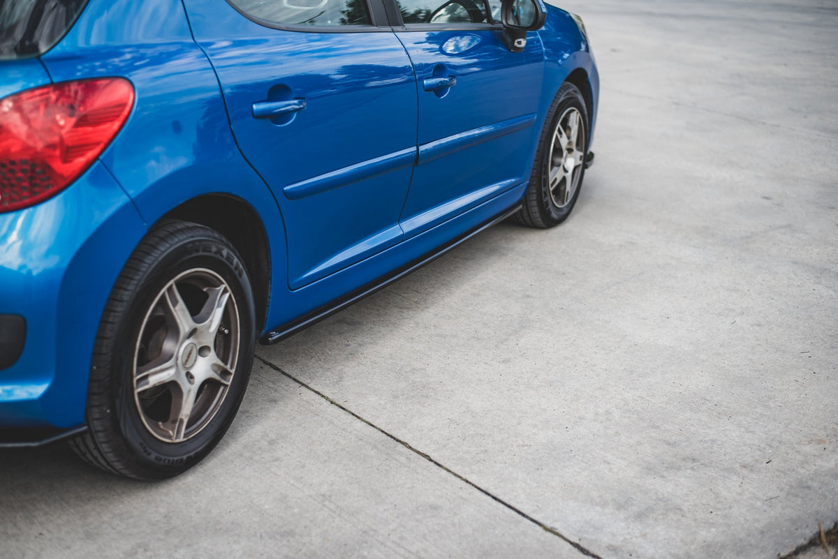 Side Skirts Diffusers suitable for Peugeot 207 Sport