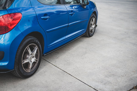 Side Skirts Diffusers suitable for Peugeot 207 Sport