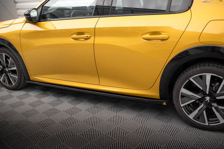 Side Skirts Diffusers suitable for Peugeot 208 GT Mk2
