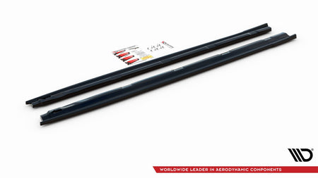 Side Skirts Diffusers suitable for Peugeot 208 Mk2