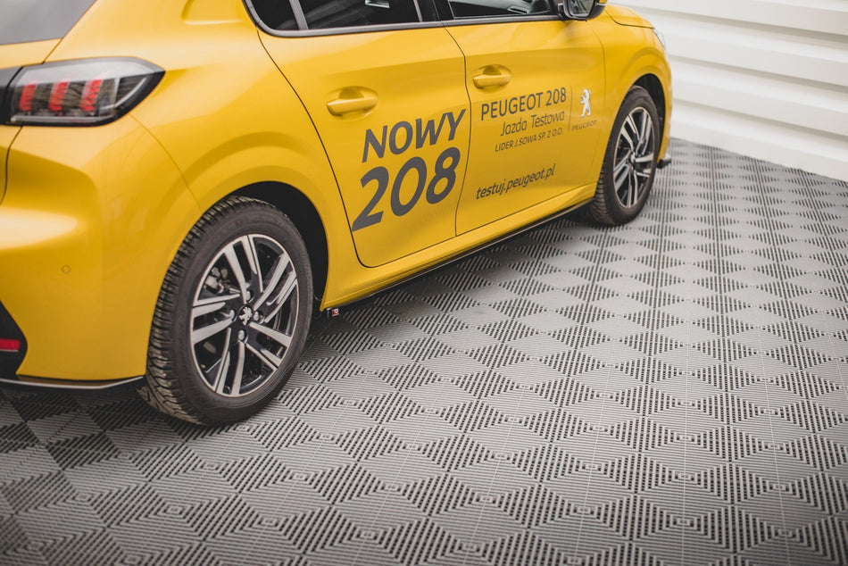 Side Skirts Diffusers suitable for Peugeot 208 Mk2