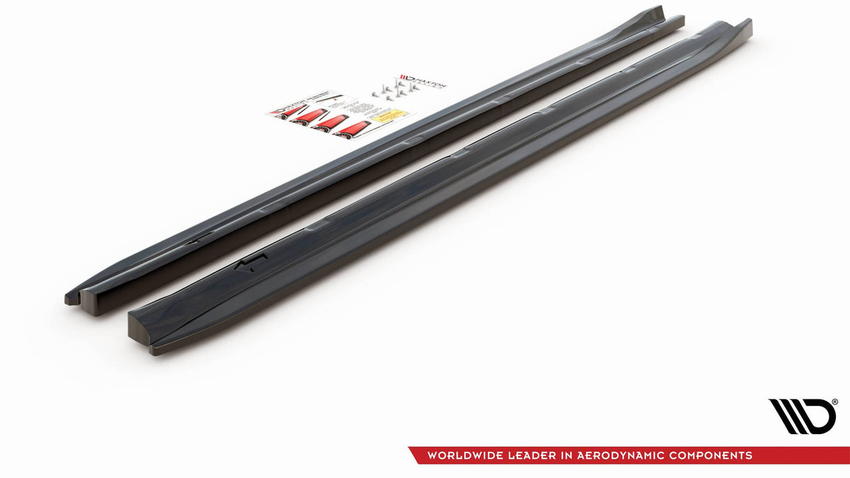 Side Skirts Diffusers suitable for Peugeot 308 GT Mk2 Facelift