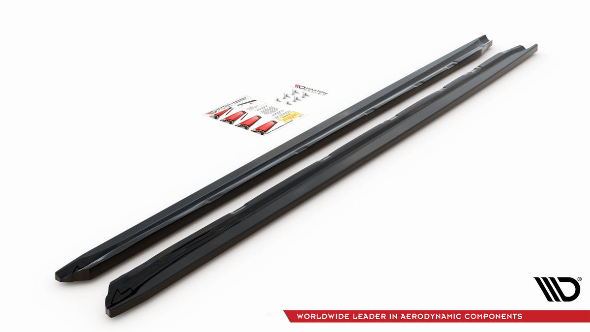 Side Skirts Diffusers suitable for Peugeot 508 GT Mk1 Facelift