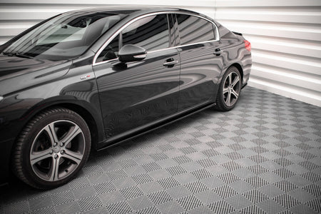 Side Skirts Diffusers suitable for Peugeot 508 GT Mk1 Facelift