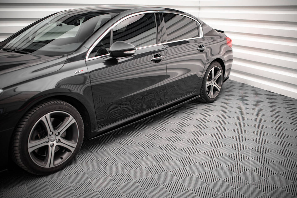 Side Skirts Diffusers suitable for Peugeot 508 GT Mk1 Facelift
