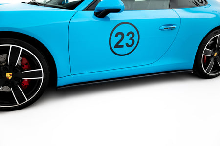 Side Skirts Diffusers suitable for Porsche 911 Carrera 991 Facelift