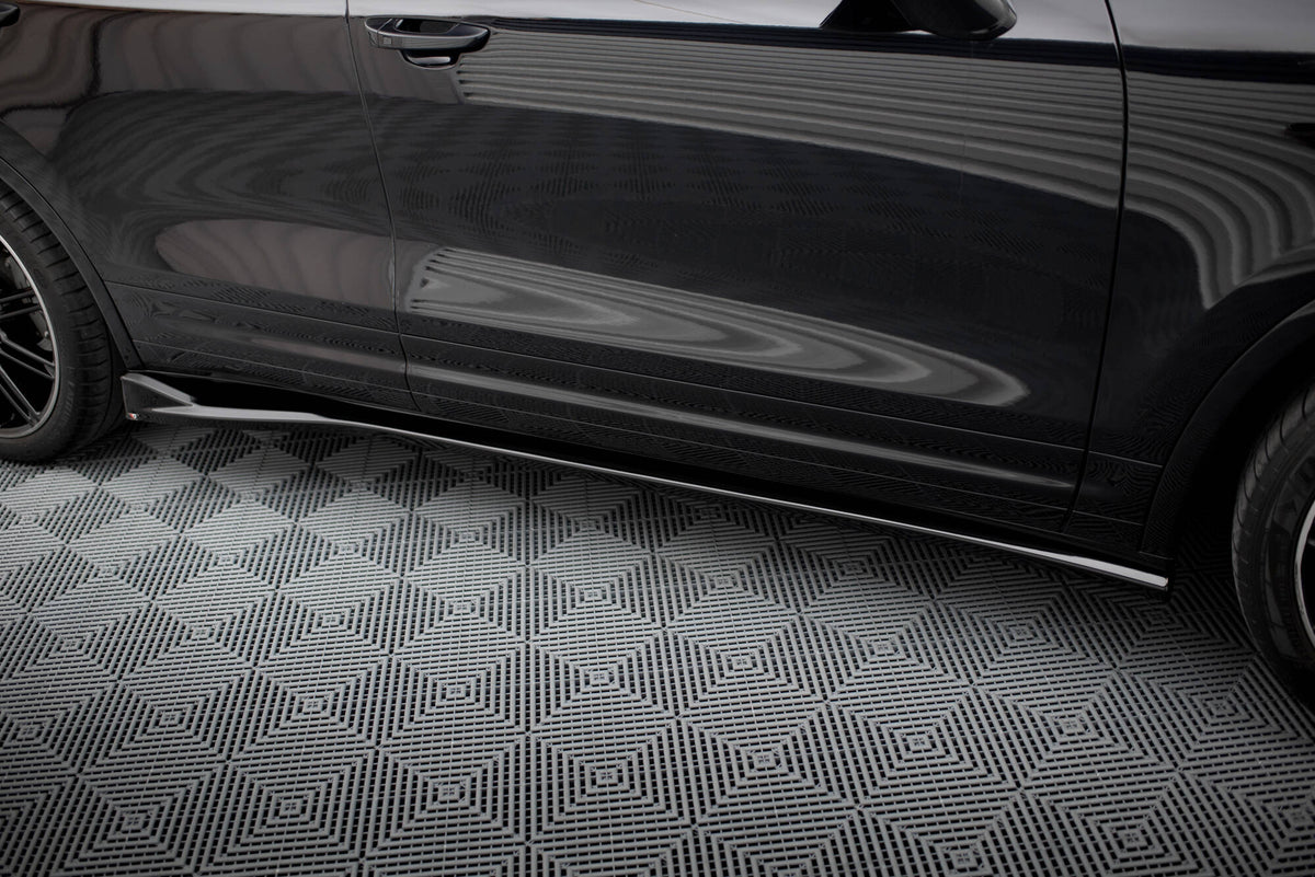 Side Skirts Diffusers suitable for Porsche Cayenne Mk2 Facelift