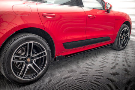 Side Skirts Diffusers suitable for Porsche Macan GTS / Sport Design Mk1