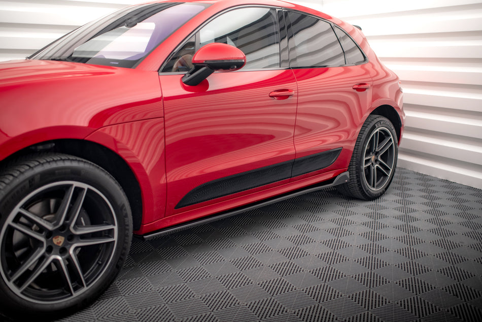 Side Skirts Diffusers suitable for Porsche Macan GTS / Sport Design Mk1