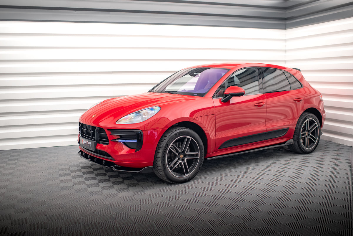 Side Skirts Diffusers suitable for Porsche Macan GTS / Sport Design Mk1