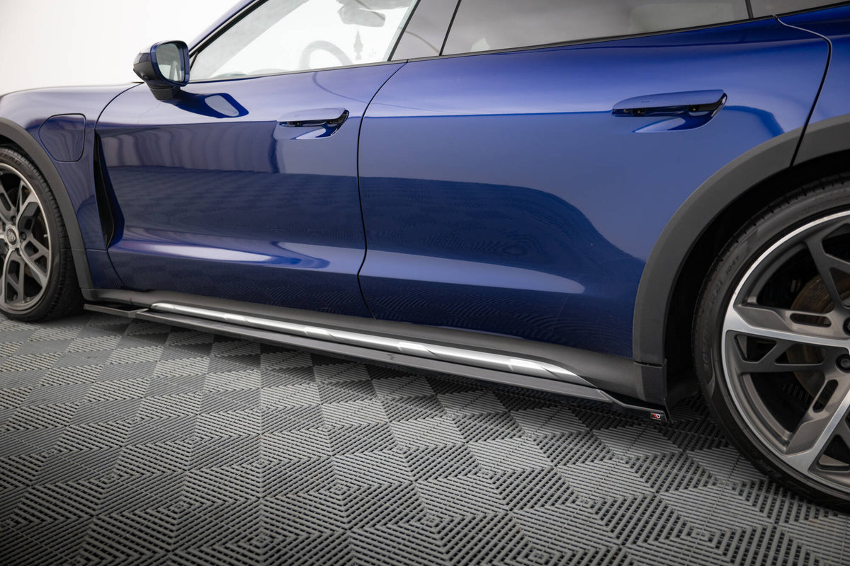 Side Skirts Diffusers suitable for Porsche Taycan Cross Turismo 4S