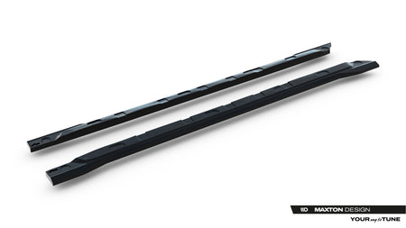 Side Skirts Diffusers suitable for Renault Clio Mk5 Facelift
