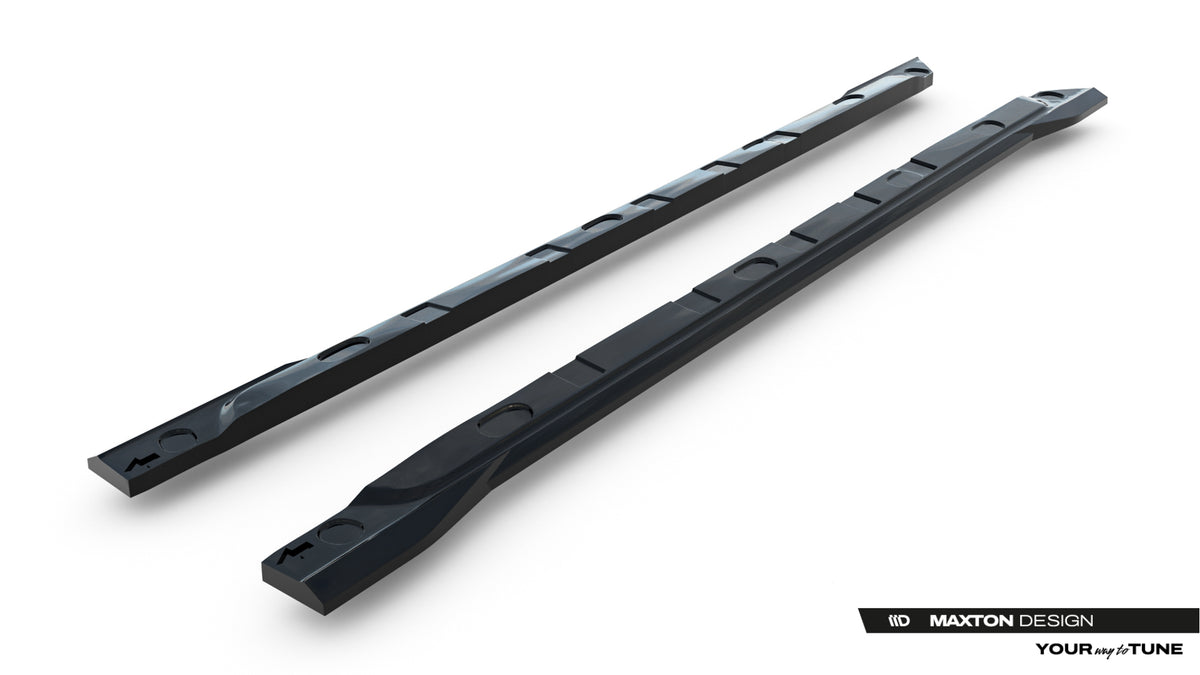 Side Skirts Diffusers suitable for Renault Clio Mk5 Facelift