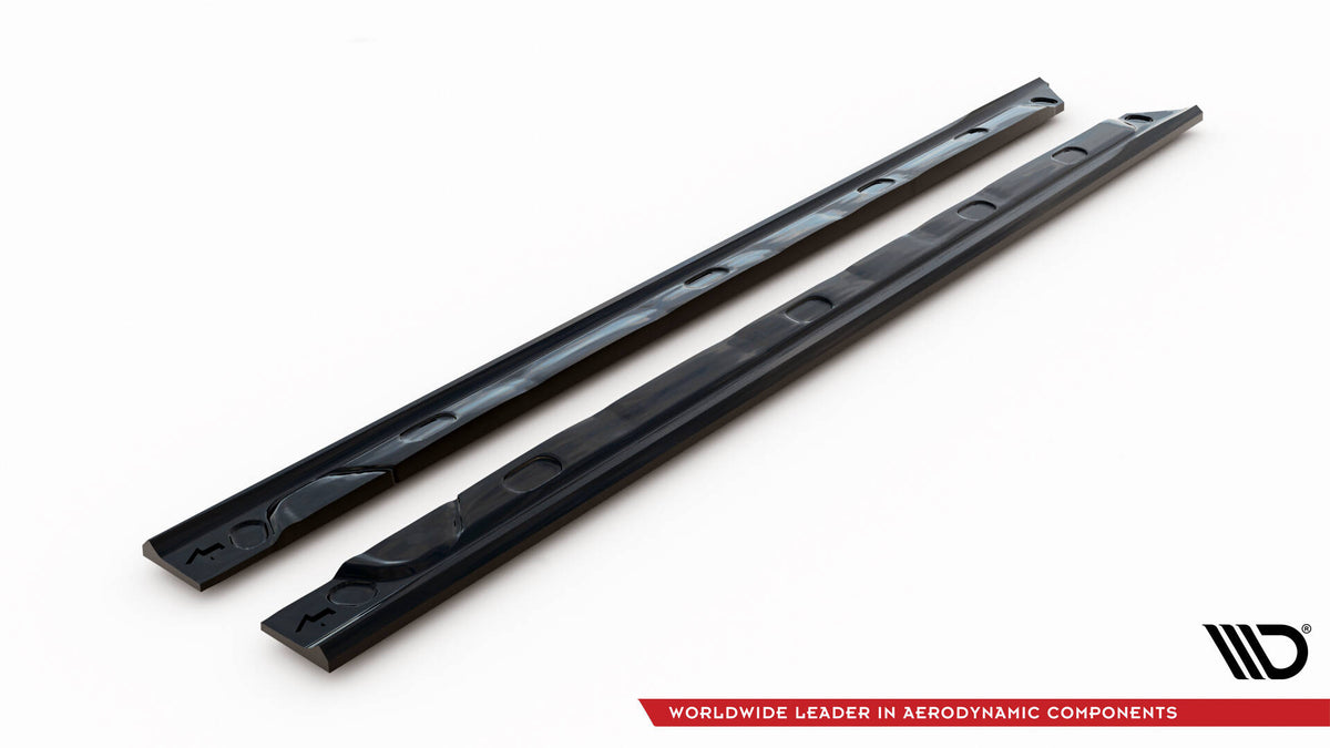 Side Skirts Diffusers suitable for Renault Clio R.S. Line Mk5