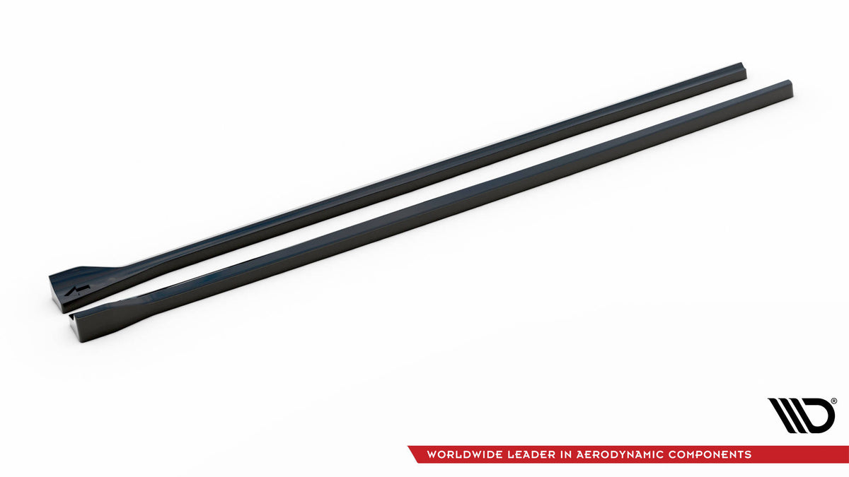 Side Skirts Diffusers suitable for Renault Megane GT Line Grandtour Mk3 Facelift