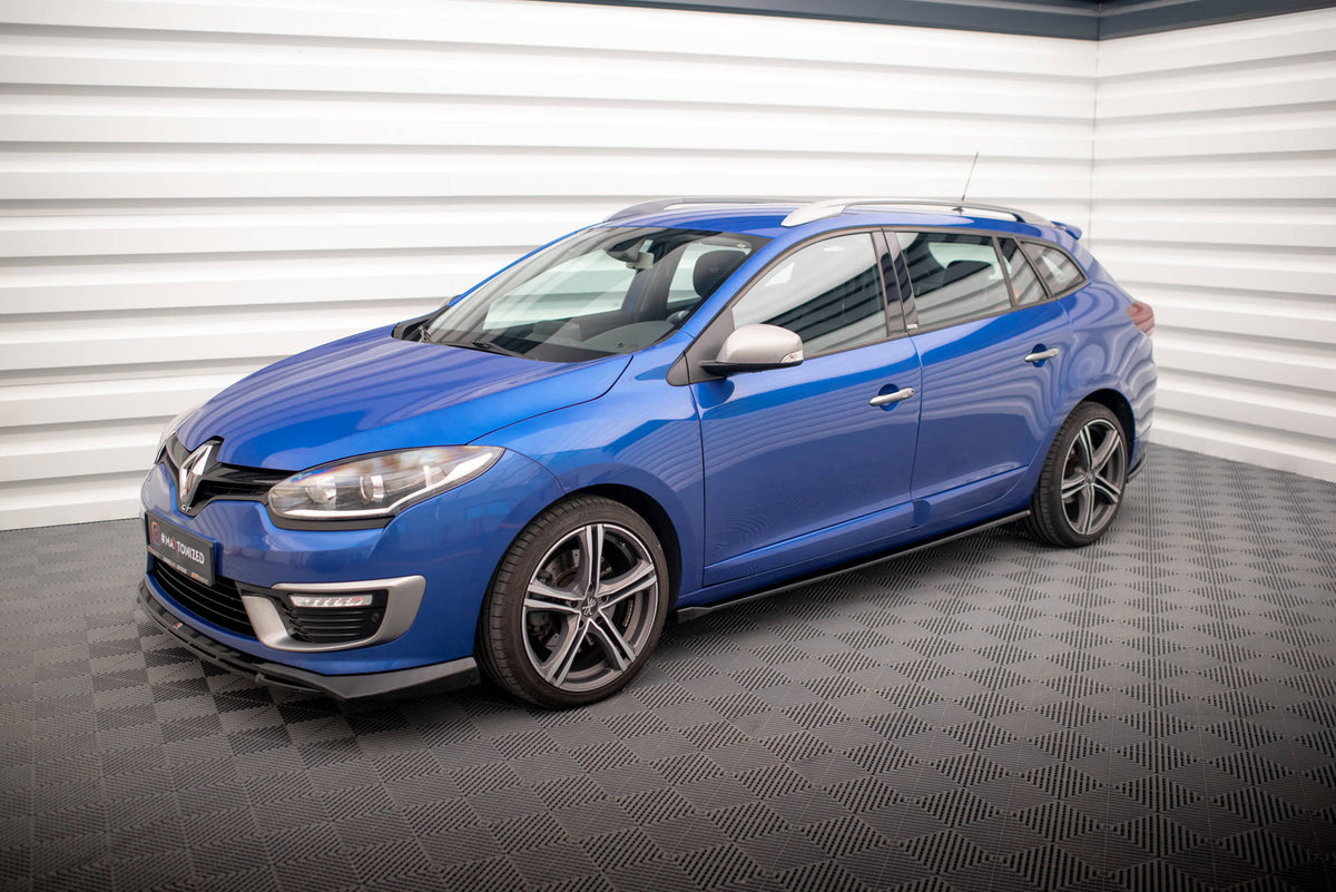 Side Skirts Diffusers suitable for Renault Megane GT Line Grandtour Mk3 Facelift