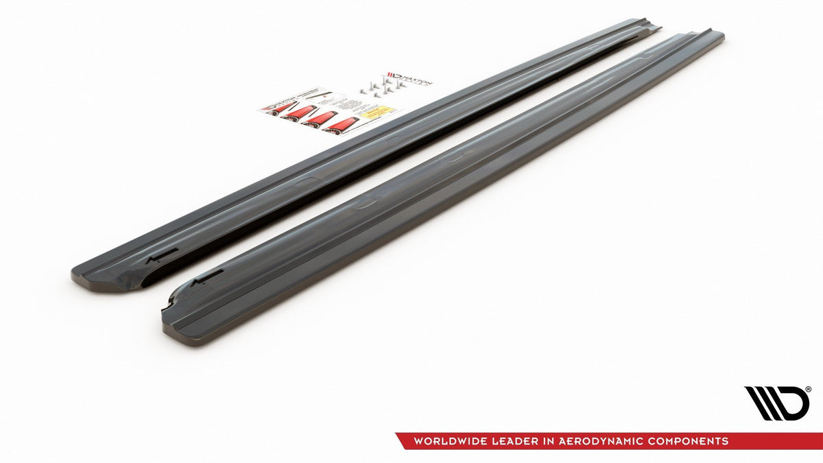 Side Skirts Diffusers suitable for Seat Leon Cupra / FR SC Mk3 / Mk3 FL