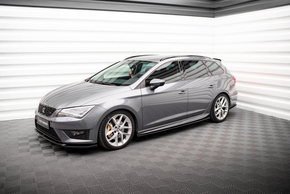 Side Skirts Diffusers suitable for Seat Leon Cupra / FR / Standard Aero Mk3 / Mk3 Facelift