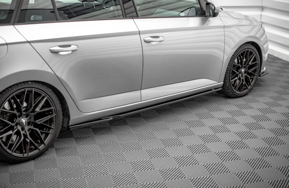 Side Skirts Diffusers suitable for Skoda Fabia Mk3