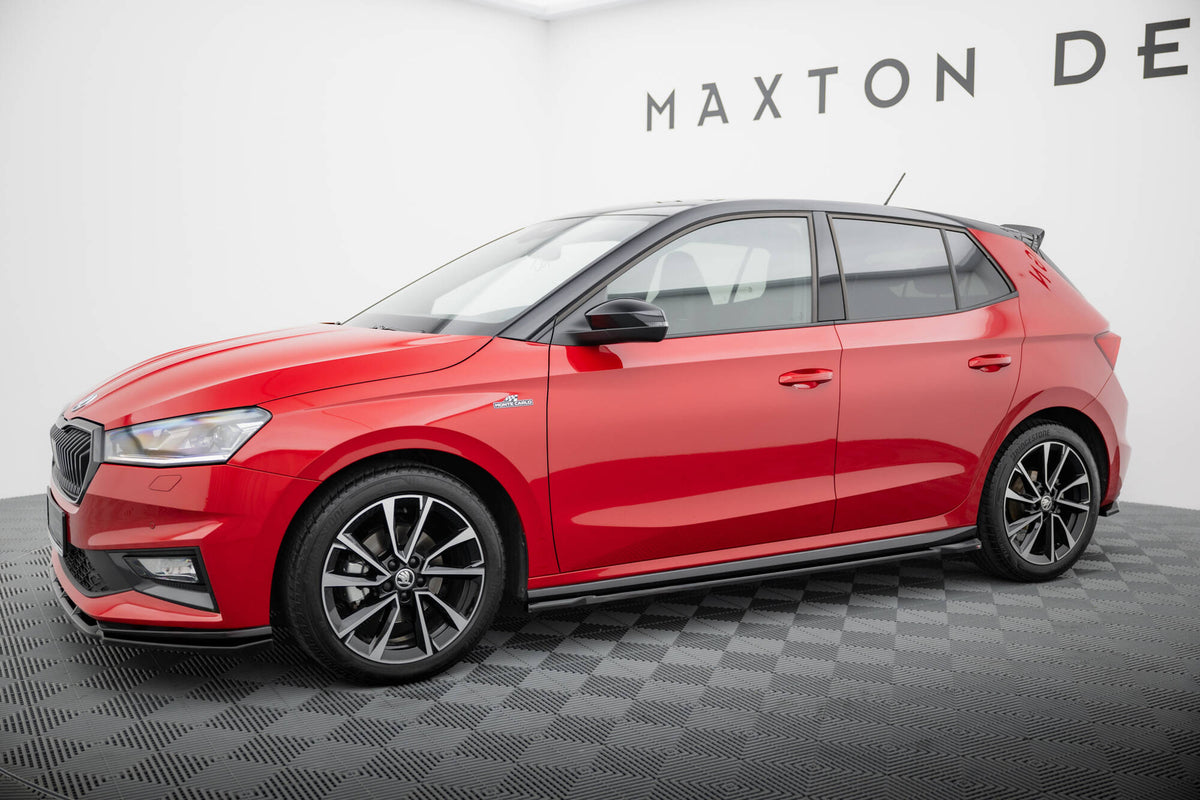 Side Skirts Diffusers suitable for Skoda Fabia Monte Carlo Mk4