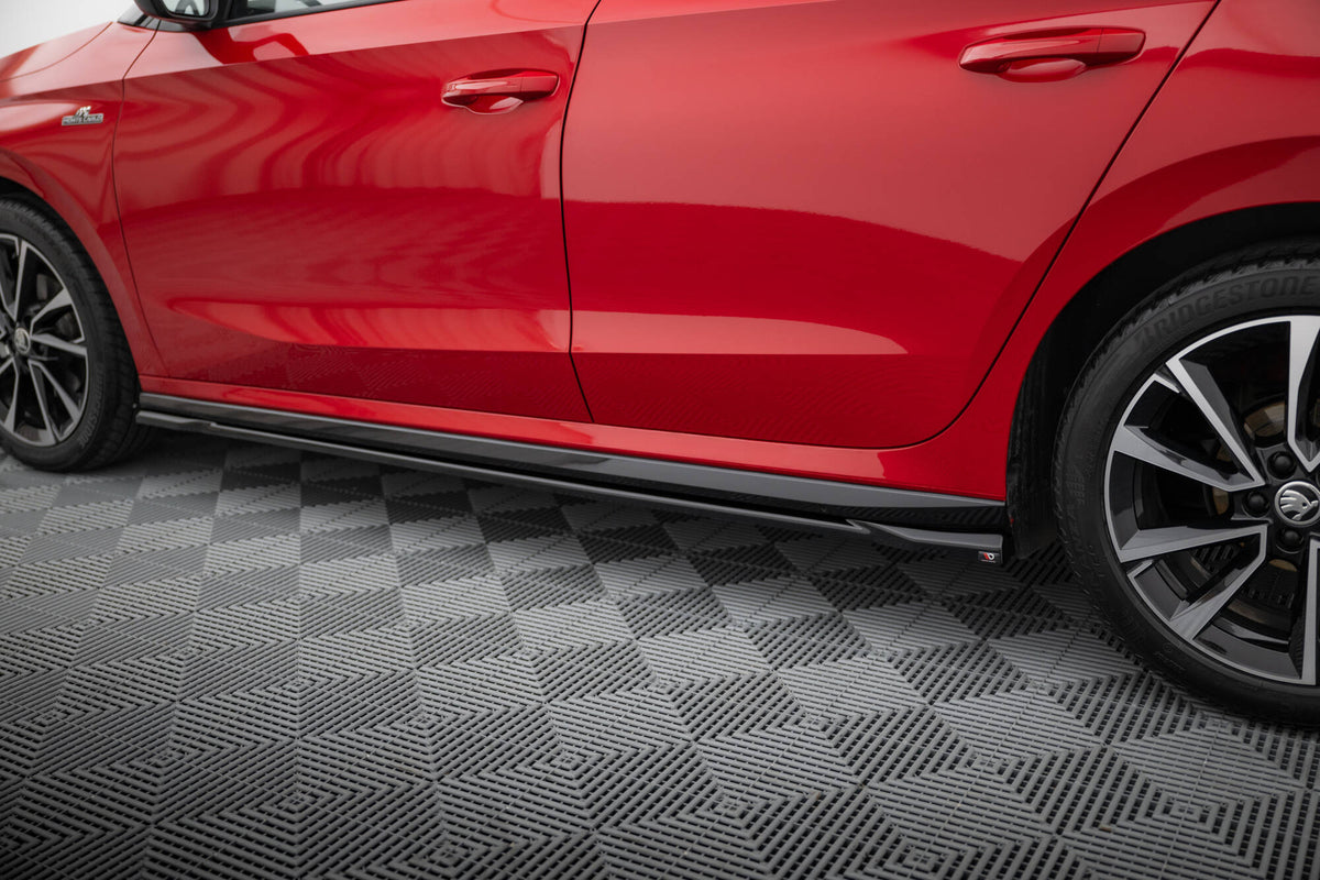 Side Skirts Diffusers suitable for Skoda Fabia Monte Carlo Mk4