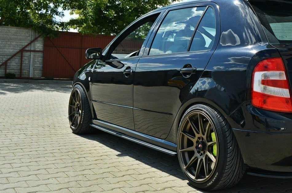 Side Skirts Diffusers suitable for Skoda Fabia RS Mk1