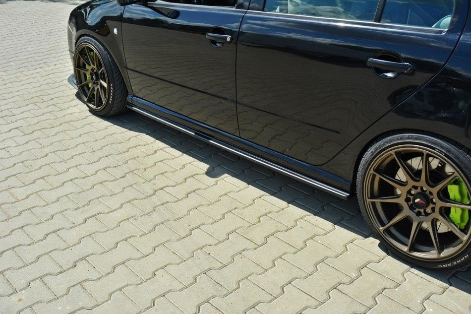 Side Skirts Diffusers suitable for Skoda Fabia RS Mk1