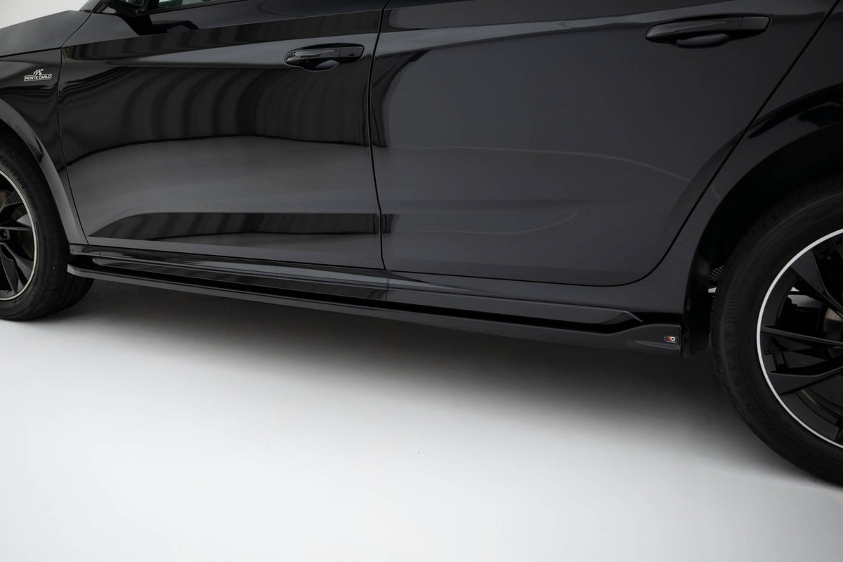 Side Skirts Diffusers suitable for Skoda Kamiq Monte Carlo Mk1 Facelift