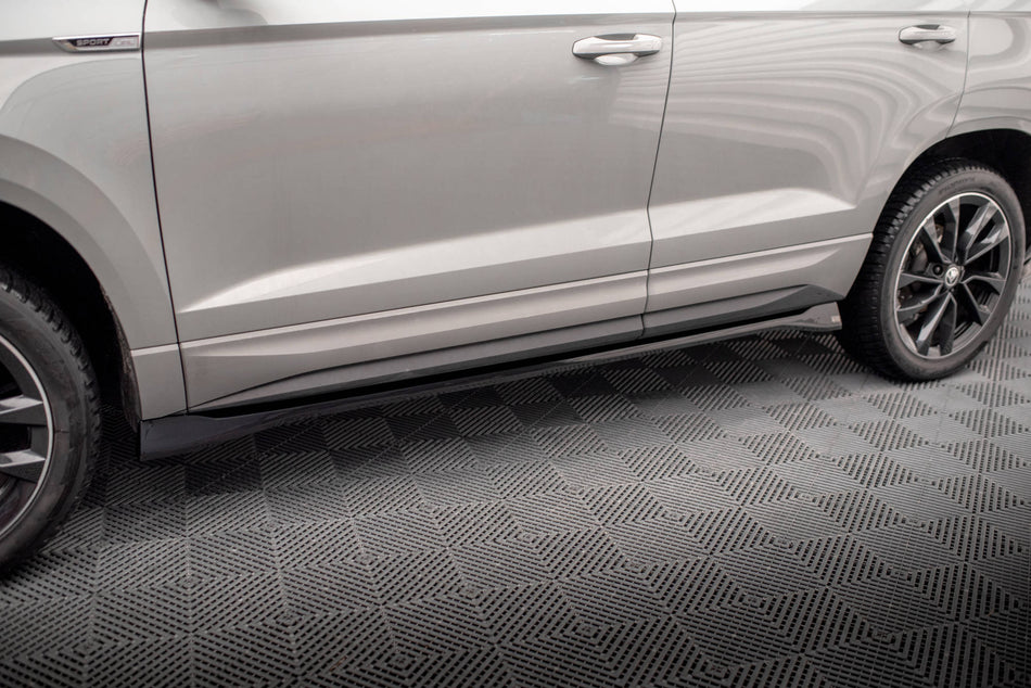 Side Skirts Diffusers suitable for Skoda Karoq Sportline Mk1