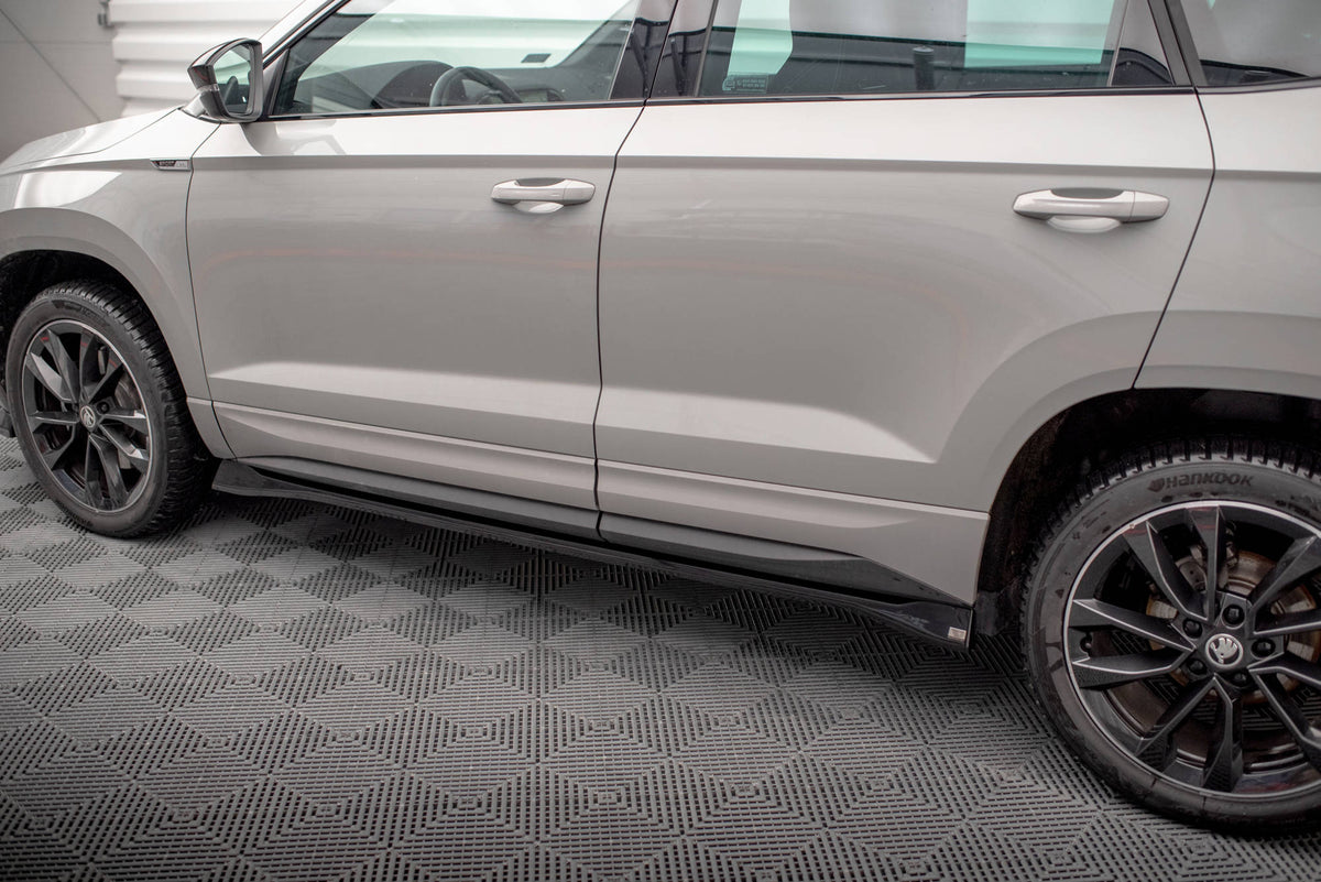 Side Skirts Diffusers suitable for Skoda Karoq Sportline Mk1