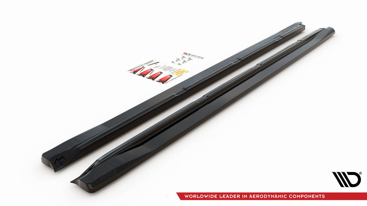 Side Skirts Diffusers suitable for Skoda Kodiaq Mk1 Facelift