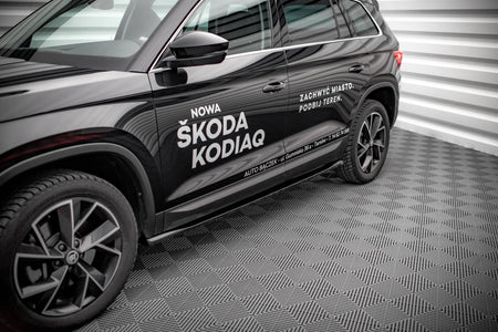 Side Skirts Diffusers suitable for Skoda Kodiaq Mk1 Facelift