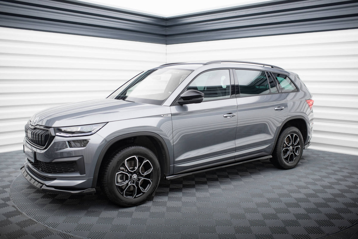 Side Skirts Diffusers suitable for Skoda Kodiaq Sportline Mk1 Facelift