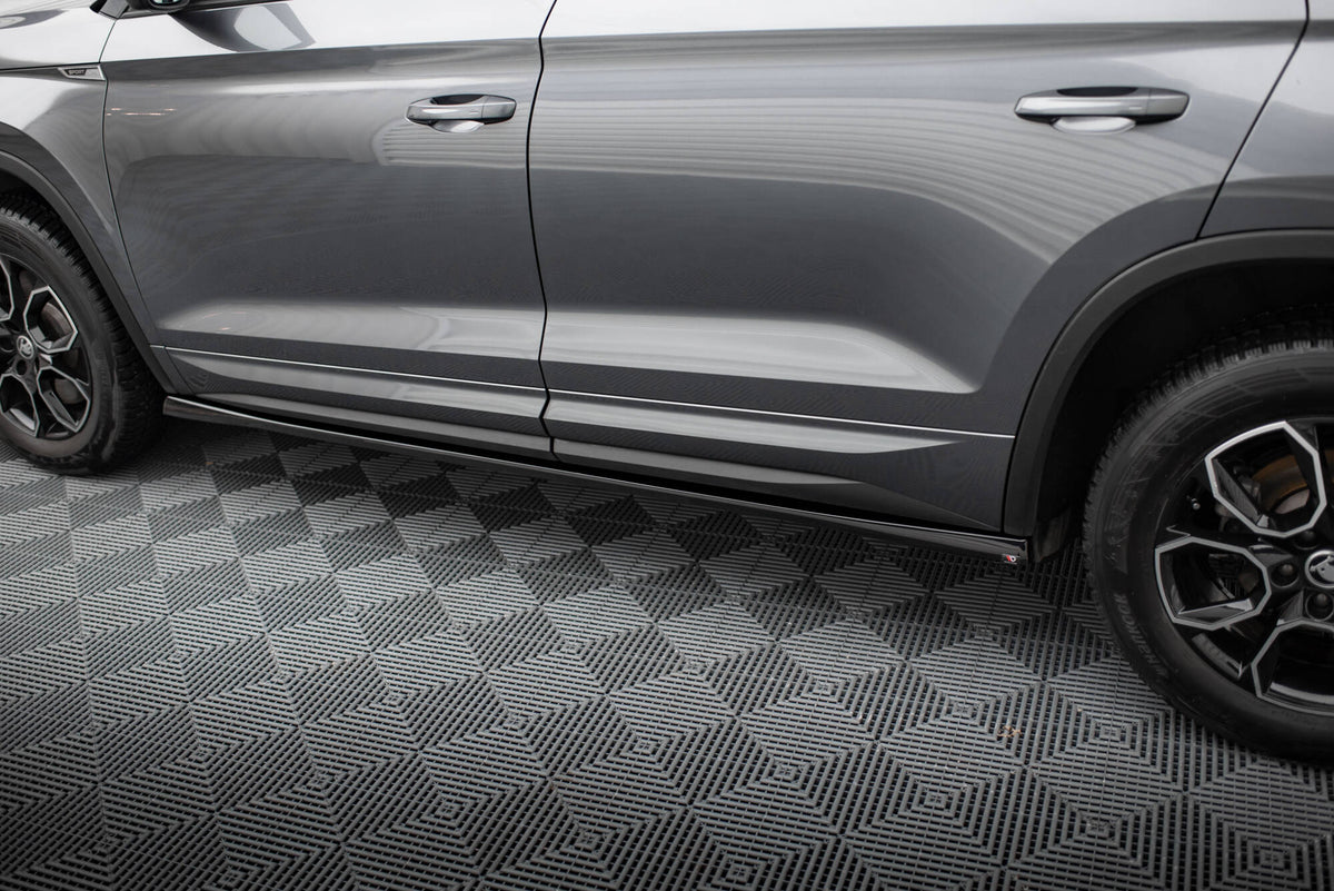 Side Skirts Diffusers suitable for Skoda Kodiaq Sportline Mk1 Facelift