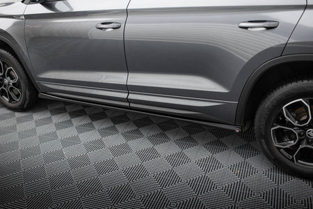 Side Skirts Diffusers suitable for Skoda Kodiaq Sportline Mk1 Facelift