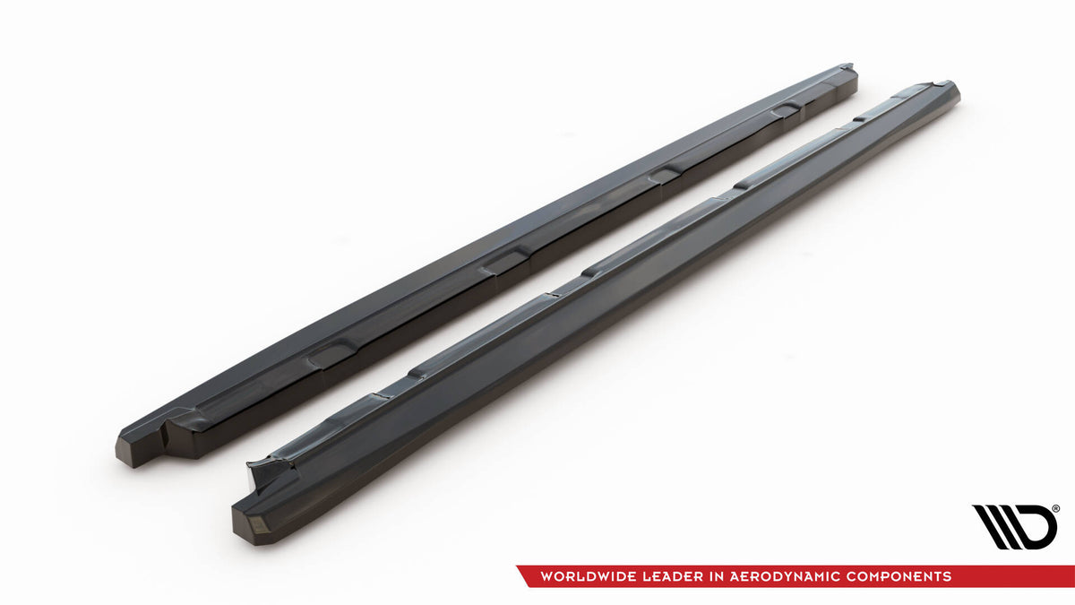 Side Skirts Diffusers suitable for Skoda Kodiaq Sportline Mk1 Facelift