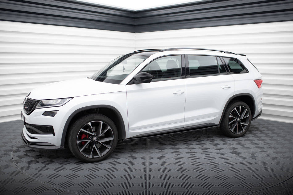 Side Skirts Diffusers suitable for Skoda Kodiaq Sportline/RS Mk1 / Mk1 Facelift