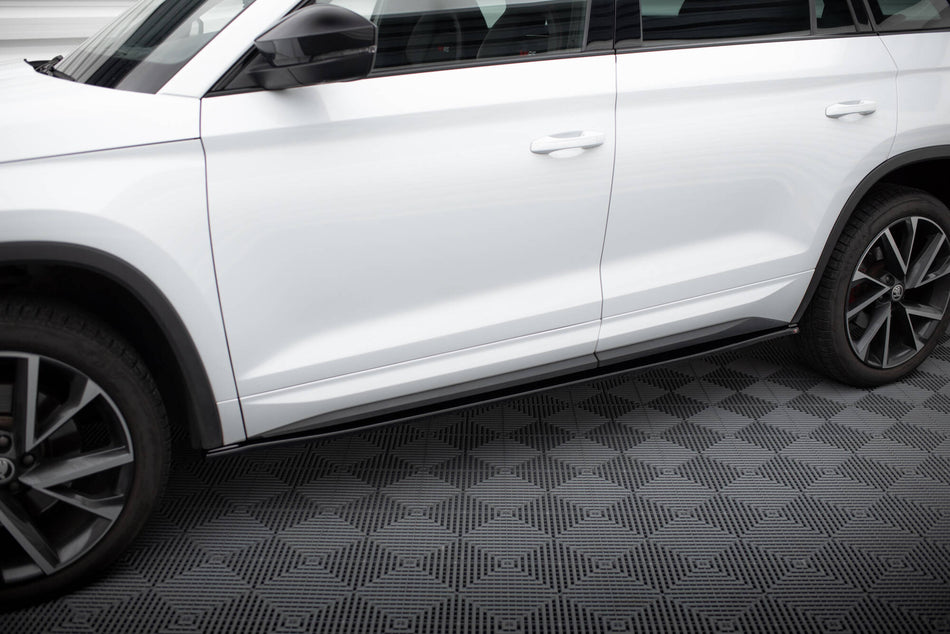 Side Skirts Diffusers suitable for Skoda Kodiaq Sportline/RS Mk1 / Mk1 Facelift