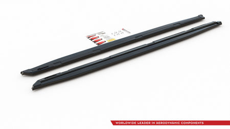 Side Skirts Diffusers suitable for Skoda Kodiaq Sportline/RS Mk1 (version with mudflaps)