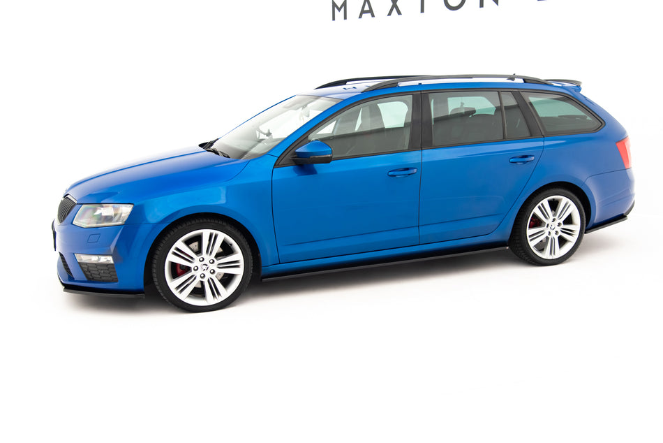 Side Skirts Diffusers suitable for Skoda Octavia RS Hatchback / Combi Mk3 / Mk3 Facelift