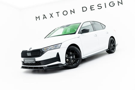 Side Skirts Diffusers suitable for Skoda Octavia Sportline Liftback / Combi Mk4 Facelift