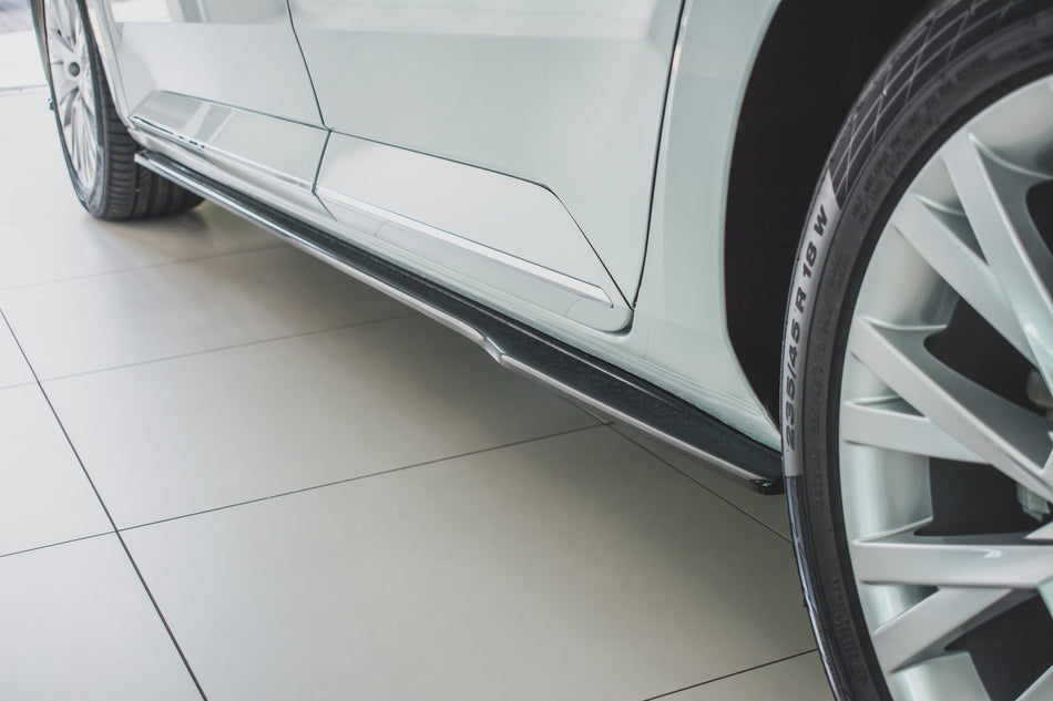 Side Skirts Diffusers suitable for Skoda Superb Liftback / Combi Mk3 Facelift