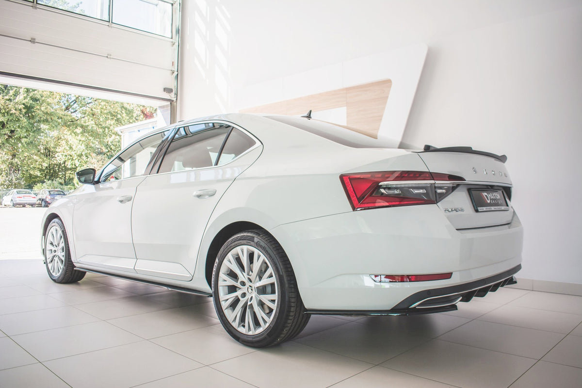 Side Skirts Diffusers suitable for Skoda Superb Liftback / Combi Mk3 Facelift