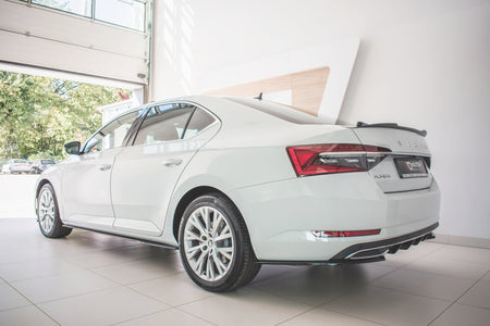 Side Skirts Diffusers suitable for Skoda Superb Liftback / Combi Mk3 Facelift