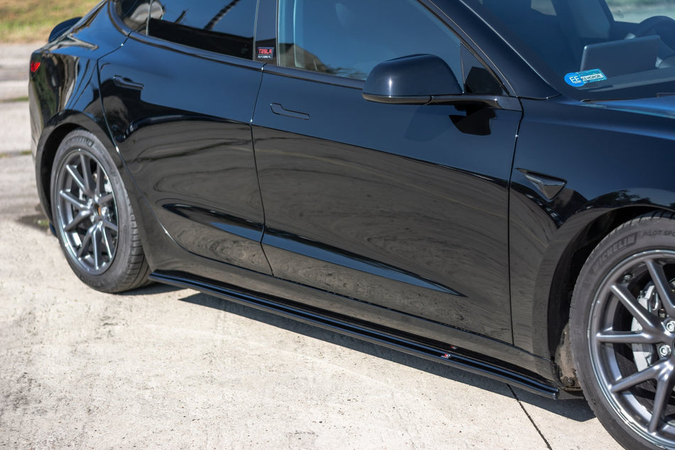 Side Skirts Diffusers suitable for Tesla Model 3 / Model 3 Performance Mk1 / Mk1 Facelift