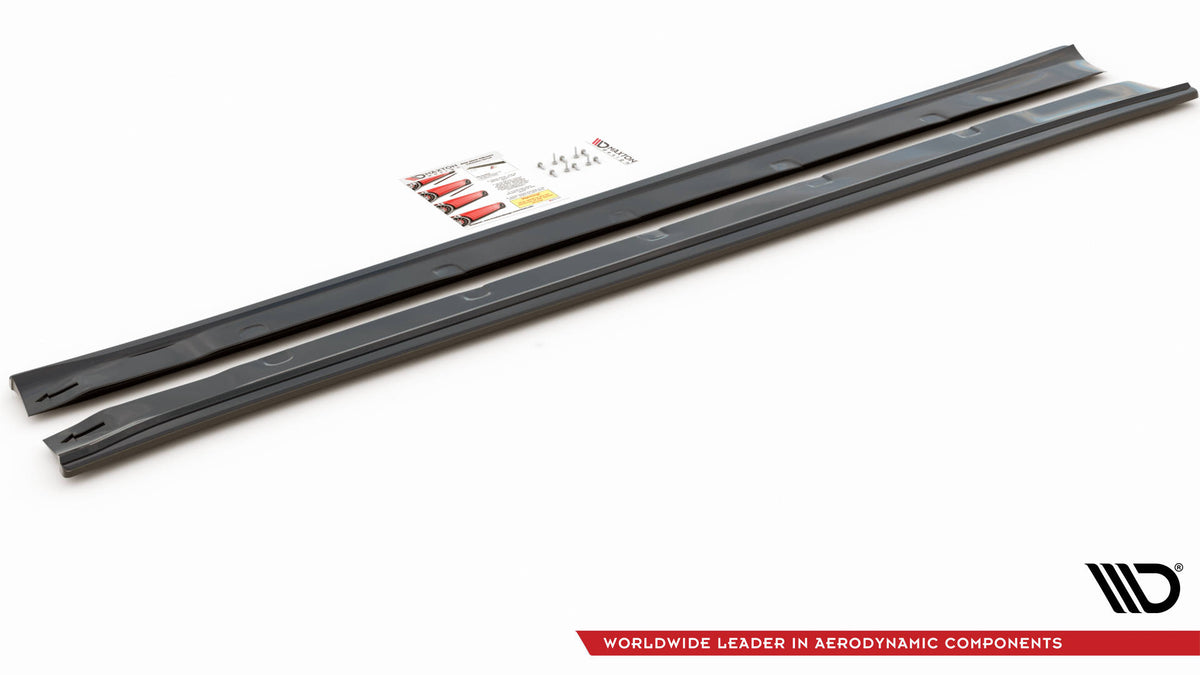 Side Skirts Diffusers suitable for Tesla Model S Facelift